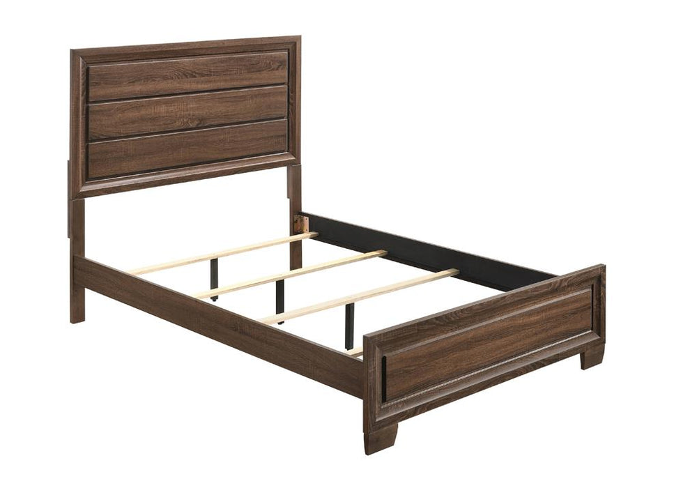 Brandon Full Panel Bed Medium Warm Brown image