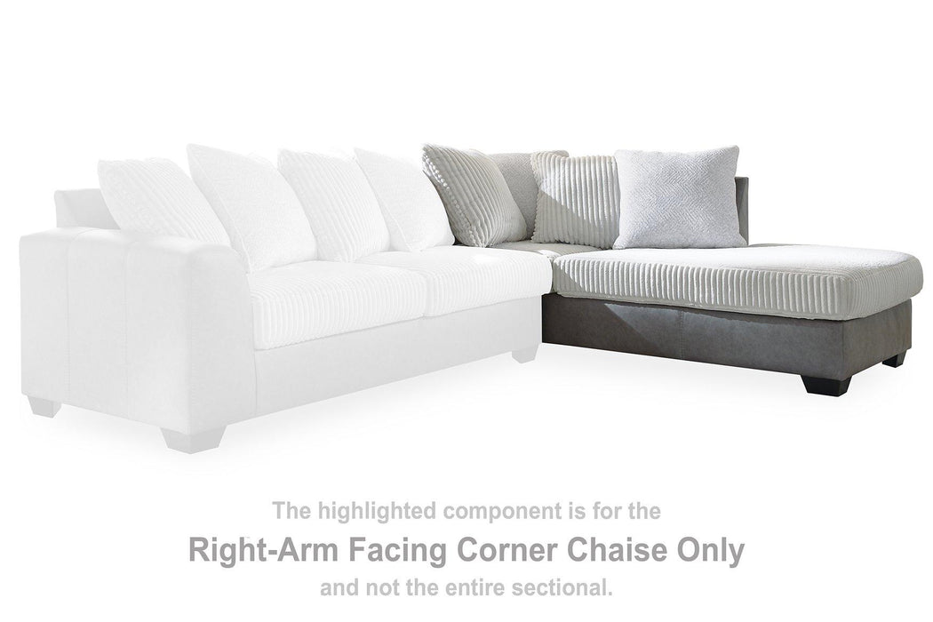 Clairette Court Sectional with Chaise