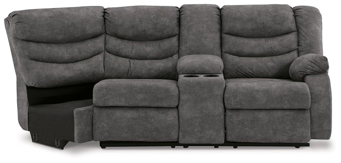 Partymate 2-Piece Reclining Sectional