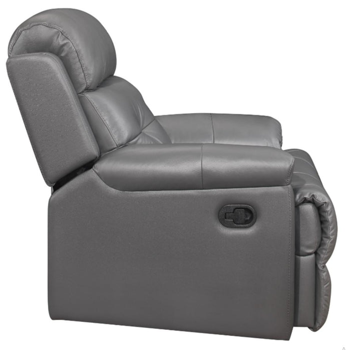 Lambent Double Reclining Chair in Dark Gray