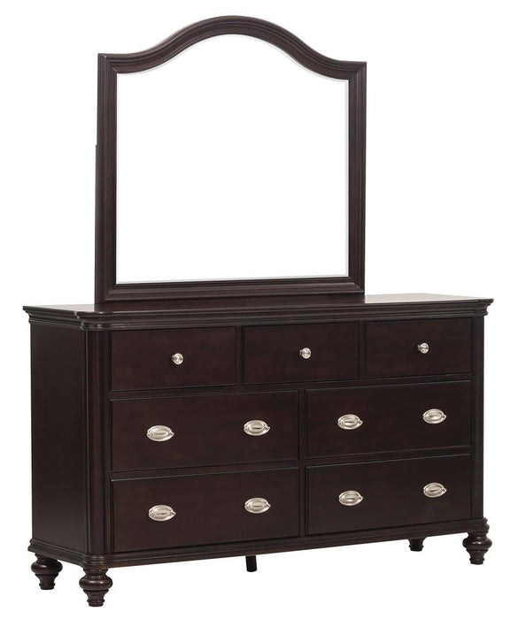 Marston 7 Drawer Dresser in Dark Cherry 2615DC-5