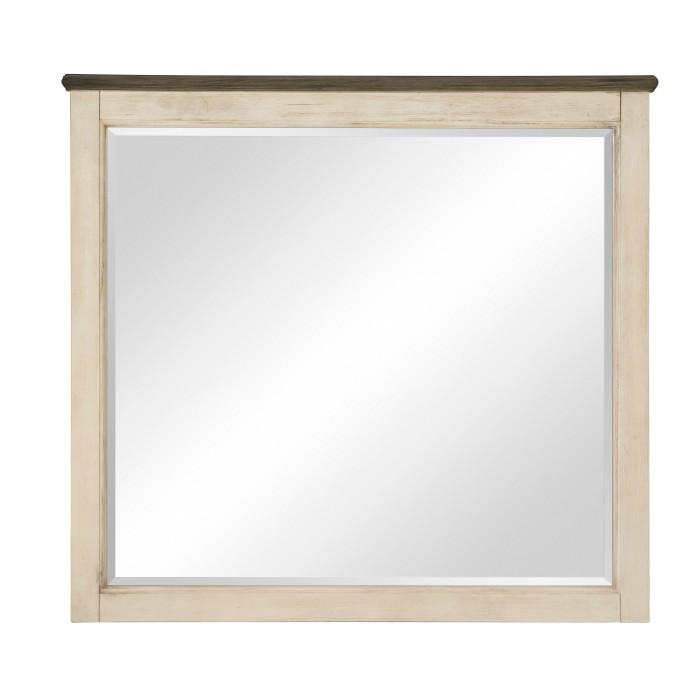 Weaver Mirror in Antique white 1626-6 image