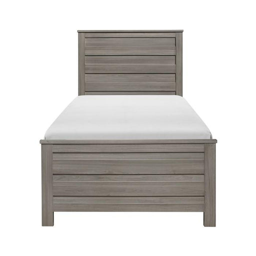 Waldorf Twin Panel Bed in Dark Gray 1902T-1 image