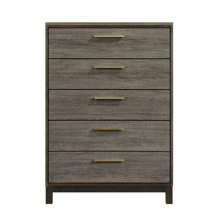 Vestavia 5 Drawer Chest in Gray 1936-9 image