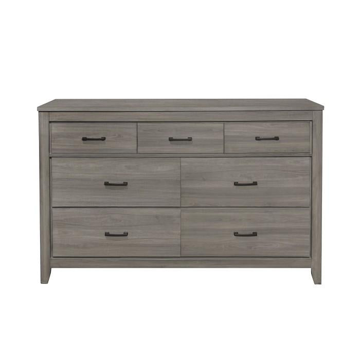 Waldorf 7 Drawer Dresser in Dark Gray 1902-5 image