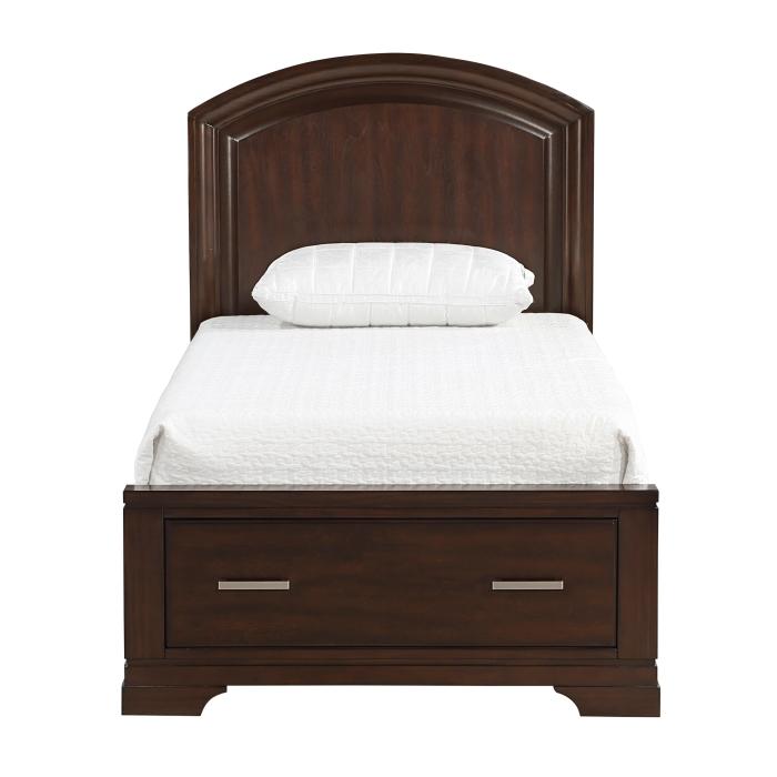 1520CHT-1-Youth (3) Twin Platform Bed with Footboard Storage image