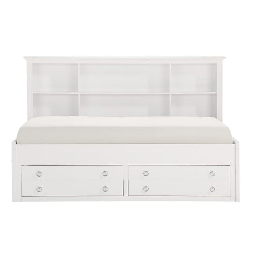 Meghan Full Lounge Storage Bed in White 2058WHPRF-1 image